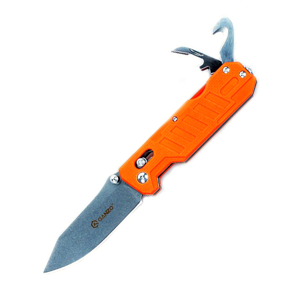 Нож Ganzo G735-OR, оранжевый